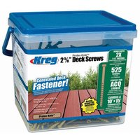 Terrassenschraube Kreg Protec-Kote L.67 mm - 525 Stück - SDK-C262W-525 von KREG