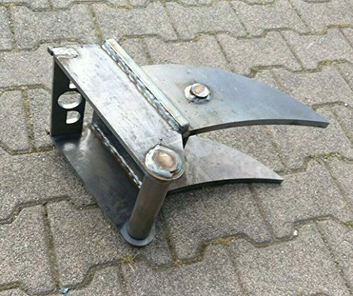 KREMMPI Roderechen Wurzelrechen Zweizahn, Garten Rechen, Eisen, 250 mm von KREMMPI