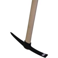 Spitzhacke Kreuzhacke mit Holzstiel (Esche) Gewicht 2,5 kg Länge 500 mm - Krenhof von KRENHOF