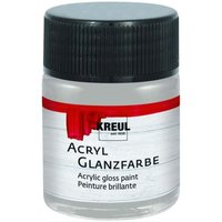 Acryl Glanzfarbe silber 50 ml Verzierfarbe - Kreul Acryl Glanzfarbe silber 50 ml Verzierfarbe - Kreul von KREUL