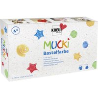Bastelfarbe 6er Set je 80 ml Kinderbasteln - Kreul Bastelfarbe 6er Set je 80 ml Kinderbasteln - Kreul von KREUL