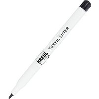 KREUL Textilmarker 1.0 - 2.0 mm Schwarz von KREUL