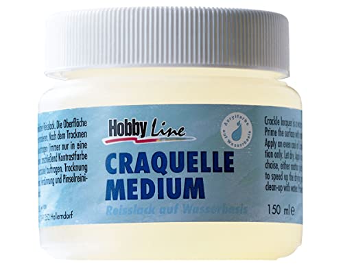 KREUL 79420 - Craquelle Medium, 150 ml Dose, Reißlack für antike Effekte und Erzeugung eines Used Looks auf Terrakottatöpfen, Vasen, Holzboxen und Bilderrahmen KREUL 79420 - Craquelle Medium, 150 ml Dose, Reißlack für antike Effekte und Erzeugung eines Used Looks auf Terrakottatöpfen, Vasen, Holzboxen und Bilderrahmen von Kreul