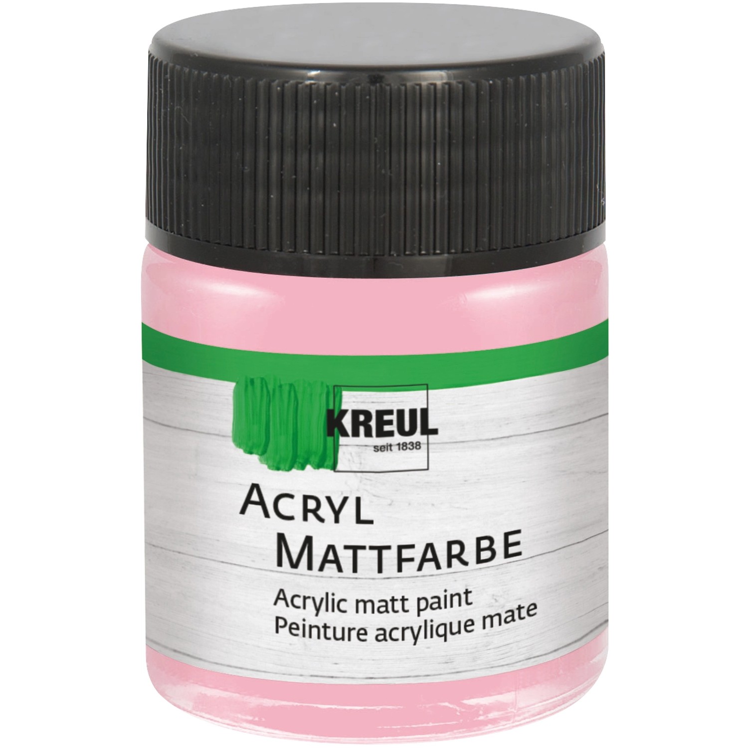 Kreul Acryl Farbe Matt Pastellrosa 50 ml von KREUL