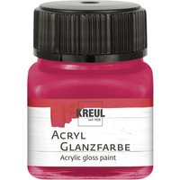 Kreul Acryl Glanzfarbe magenta 20 ml Glanzfarbe von KREUL