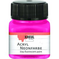 Acryl Neonfarbe neonpink 20 ml Künstlerfarben - Kreul von KREUL