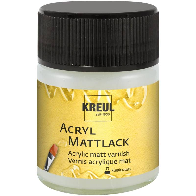 Kreul Acryllack Matt auf Kunstharzbasis 50 ml von KREUL
