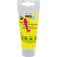Kreul Kids Art Kinder-Künstlerfarbe fluoreszierend gelb 75 ml Kindermalfarbe von KREUL