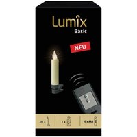 Krinner - 75460 Lumix led kabellose Weihnachtsbaum Christbaumkerzen Basic Mini 10er Basis-Set Warmweiß inkl. Fernbedienung ohne Timer Elfenbein 9cm Krinner - 75460 Lumix led kabellose Weihnachtsbaum Christbaumkerzen Basic Mini 10er Basis-Set Warmweiß inkl. Fernbedienung ohne Timer Elfenbein 9cm von KRINNER