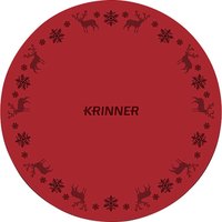Krinner Weihnachtsbaumunterlage Ø 60 cm rot von KRINNER