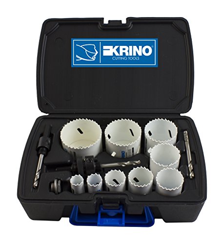 Krino 21013205 K Metall Lochsägen Cobalt, Set 13 Stück, Stahl von KRINO