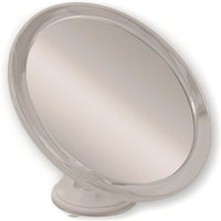 KRISTALLFORM Kosmetikspiegel, rund, Ø 17,3 cm, grau von KRISTALLFORM