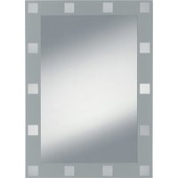 JOKEY Siebdruckspiegel »Domino«, rechteckig, BxH: 50 x 70 cm - silberfarben von JOKEY