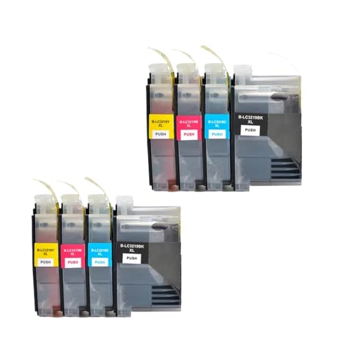 KRLAZdN Kompatibel mit LC3219 LC3219XL LC3217 Tintenpatrone MFC J5930DW J6530DW J6930DW J5330DW J5335DW J6935DW J5730DW Drucker(2 Sets(8pcs)) von KRLAZdN