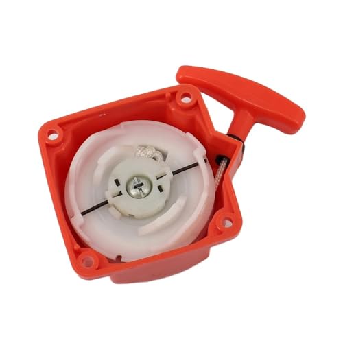 Rasenmäher-Rückstoß-Seilzugstarter-Ersatzteile, kompatible Gartengeräte-Ersatzteile(ORANGE) von KRLAZdN