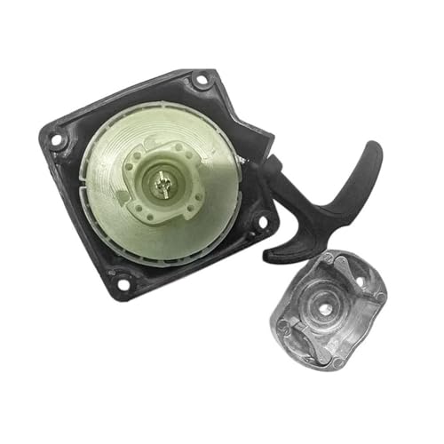 Starter mit Riemenscheibe, kompatibel mit TL43 TL52 Cutter Weed Eater-Modellen CG520 CG430 1E40F-5 1E44F-5 Design mit niedriger Sperrklinke(STARTER AND DIAL) von KRLAZdN