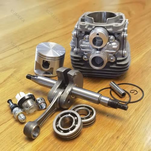 TS420 Reparatursatz mit Kurbelwelle und Zylindersatz, kompatibel mit TS410 TS420 Trennsägen-Ersatzteilen(WITH OIL SEAL GASKET) von KRLAZdN