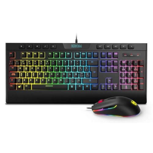 Krom Kalyos RGB PT Tastatur + Maus von KROM