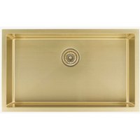 Kroos ® - Einzelne Spüle 750 mm - Messing gebürstet - Hiba von KROOS®