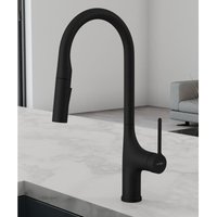 Moderner Küchenmischer Wasserhahn - Schwarz von KROOS®
