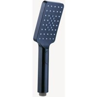 Rechteckige Handbrause mit zwei Strahlen - Schwarz von KROOS®