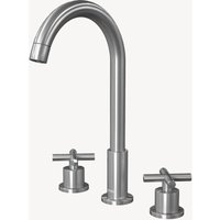 Waschbecken Mischbatterie auf dem Strand Nickel gebürstet - Corbeau von KROOS®