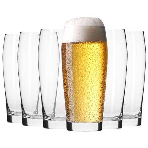 KROSNO | Biergläser | Set 6 x 500 ml | Chill Kollektion | Für Lager, Pilse und Weißbiere | Klassische, beliebte Form | Für Partys und Partys | Bleifreies Glas | Spülmaschinenfest KROSNO | Biergläser | Set 6 x 500 ml | Chill Kollektion | Für Lager, Pilse und Weißbiere | Klassische, beliebte Form | Für Partys und Partys | Bleifreies Glas | Spülmaschinenfest von Krosno