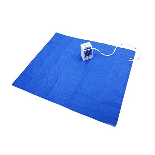 KRQDBCZ Elektrische wassergekühlte Matratze, kühlende Wassermatratze/Eismatratze, kühlendes Bettsystem - für Zuhause, Studentenwohnheim, Wohnung und Hostel, kühl im Sommer (Blue 160x140cm) von KRQDBCZ