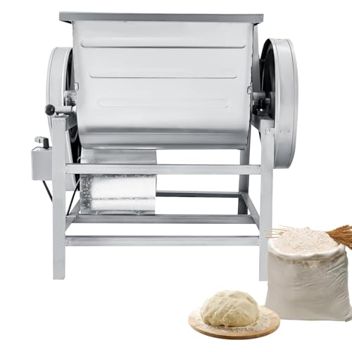 KRQDBCZ Teigmixer, Gewerblich, 1500W elektrisch mit 90-Grad-Drehung, ideal für Nudelrestaurants, Hotels, Frühstücksläden KRQDBCZ Teigmixer, Gewerblich, 1500W elektrisch mit 90-Grad-Drehung, ideal für Nudelrestaurants, Hotels, Frühstücksläden von KRQDBCZ