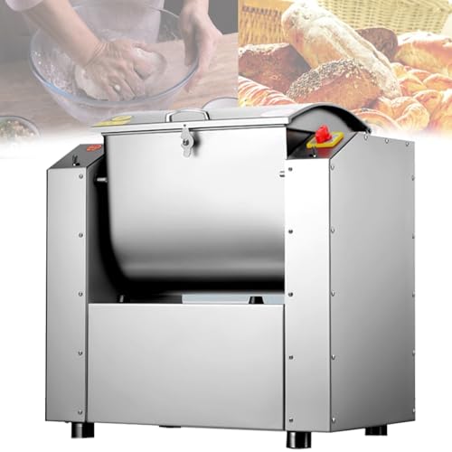 Teigmischer, kommerzieller Standmixer, elektrischer Küchen-Teigknetmaschine, Brotmaschine 30 kg/h, dual rotierender Küchenlebensmittelmischer Teigmischer, kommerzieller Standmixer, elektrischer Küchen-Teigknetmaschine, Brotmaschine 30 kg/h, dual rotierender Küchenlebensmittelmischer von KRQDBCZ
