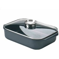 Krüger - Aromabräter 'Delta' 34,5 x 24 x 9 cm, 5,0 l Aluguss, mit Deckel/Aromaknopf von KRÜGER