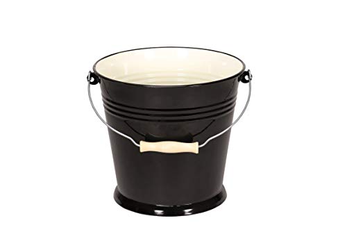 Krüger W10TR Wassereimer Serie Triest, 10 Liter, Schwarz, Hohe 27 cm, Ø 28 cm Krüger W10TR Wassereimer Serie Triest, 10 Liter, Schwarz, Hohe 27 cm, Ø 28 cm von KRÜGER
