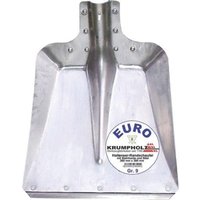 Krumpholz - Hallenser Randschaufel favorit Größe 7 340 x 325 mm Aluminiumblech von KRUMPHOLZ