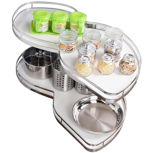 KRXSOBNV, Schrank, Eckregal, Karussell-Aufbewahrungsregal, ausziehbares Eckregal for die Küche, ausziehbarer Organizer mit Absenkautomatik for Blindboden-Eckschränke ,Eck-Organizer für die Küche(Open KRXSOBNV, Schrank, Eckregal, Karussell-Aufbewahrungsregal, ausziehbares Eckregal for die Küche, ausziehbarer Organizer mit Absenkautomatik for Blindboden-Eckschränke ,Eck-Organizer für die Küche(Open von KRXSOBNV