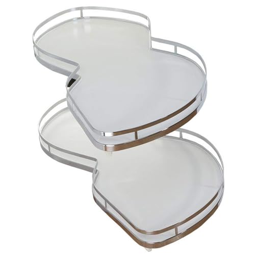 KRXSOBNV, Schrank-Eckregal, ausziehbares Karussell-Aufbewahrungsregal mit Absenkautomatik, for 800-mm-Schrank, Absenkautomatik, Rechtshänder-Öffnung ，Eck-Organizer für die Küche von KRXSOBNV