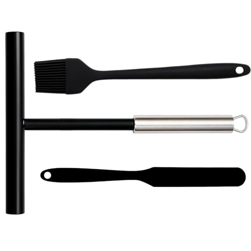 3er Set Crepes Verteiler, Crepes Wender Und Pfannkuchenwender, Silikon Teigschaber Und Backzubehör Für Perfekte Crepes Und Pfannkuchen 3er Set Crepes Verteiler, Crepes Wender Und Pfannkuchenwender, Silikon Teigschaber Und Backzubehör Für Perfekte Crepes Und Pfannkuchen von KRYMXAR
