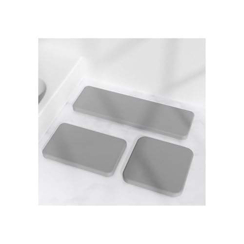 3er Set Wasserabsorbierende Untersetzer, Quick Dry Stone Mat Kitchen, Steinmatte Badezimmer, Abtropfmatte Stein Für Küche Und Bad von KRYMXAR