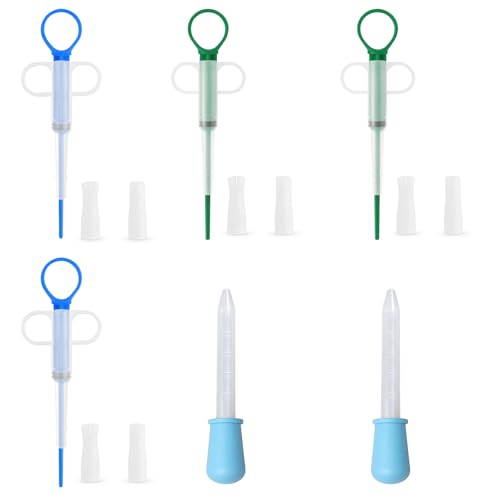 Tablettengeber Für Katzen, 6 Stück, Tabletteneingeber Katze Mit Pill Assist Katze Funktion, Praktische Tablettenzieher Set Mit 4 Pet Tablettengeber Und 2 Tropfern Für Einfache Medikamentengabe Tablettengeber Für Katzen, 6 Stück, Tabletteneingeber Katze Mit Pill Assist Katze Funktion, Praktische Tablettenzieher Set Mit 4 Pet Tablettengeber Und 2 Tropfern Für Einfache Medikamentengabe von KRYMXAR