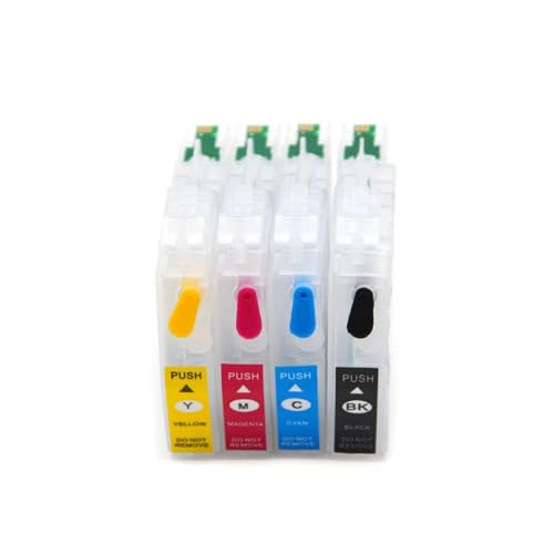 KRZkwA Kompatible Tintenpatronen -Nachfüllung mit Chip Kompatibel mit LC401 LC421 Kompatibel mit MFC J1010 J1012 J1170 DCP J1050 J1140 Drucker(US-LC401) von KRZkwA
