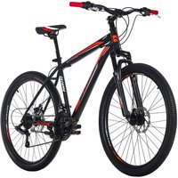 KS Cycling Mountainbike Hardtail 26" Catappa schwarz-rot RH 50 cm von KS Cycling