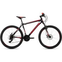KS Cycling Mountainbike Hardtail 26'' Sharp schwarz-rot RH 51 cm von KS Cycling