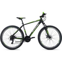 KS Cycling Mountainbike Hardtail 27,5'' Morzine schwarz-grün 48 cm von KS Cycling