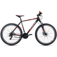 KS Cycling Mountainbike Hardtail 27,5'' Morzine schwarz-rot RH 53 cm von KS Cycling