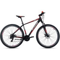 KS Cycling Mountainbike Hardtail 29'' Morzine schwarz-rot 48 cm von KS Cycling