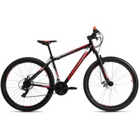 KS Cycling Mountainbike Hardtail 29'' Sharp schwarz-rot RH 46 cm von KS Cycling