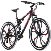 Mountainbike Fully 27,5" Scrawler Schwarz-Rot RH 46 von KS Cycling