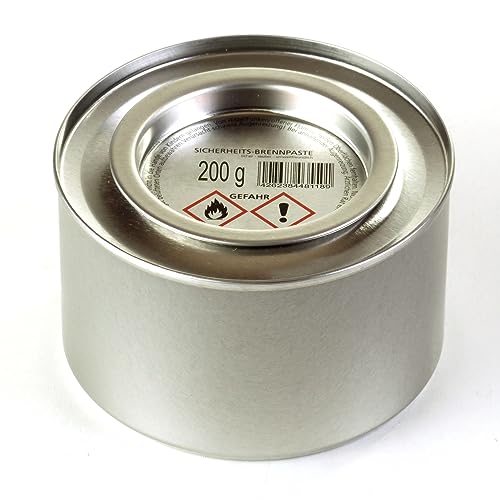 KS-Direkt Sicherheitsbrennpaste 200g/Dose Chafing Dish Brennpaste für Warmhaltebehälter (24) von KS-Direkt