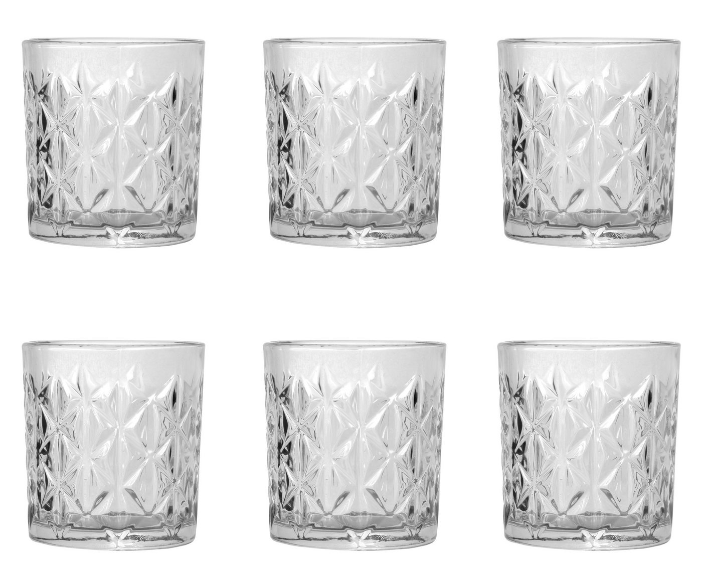 KS-Direkt Whiskyglas Whiskyglas Gläser Set Kristallglas 340 ml Whisky-Glas, Spühlmaschinenfest von KS-Direkt