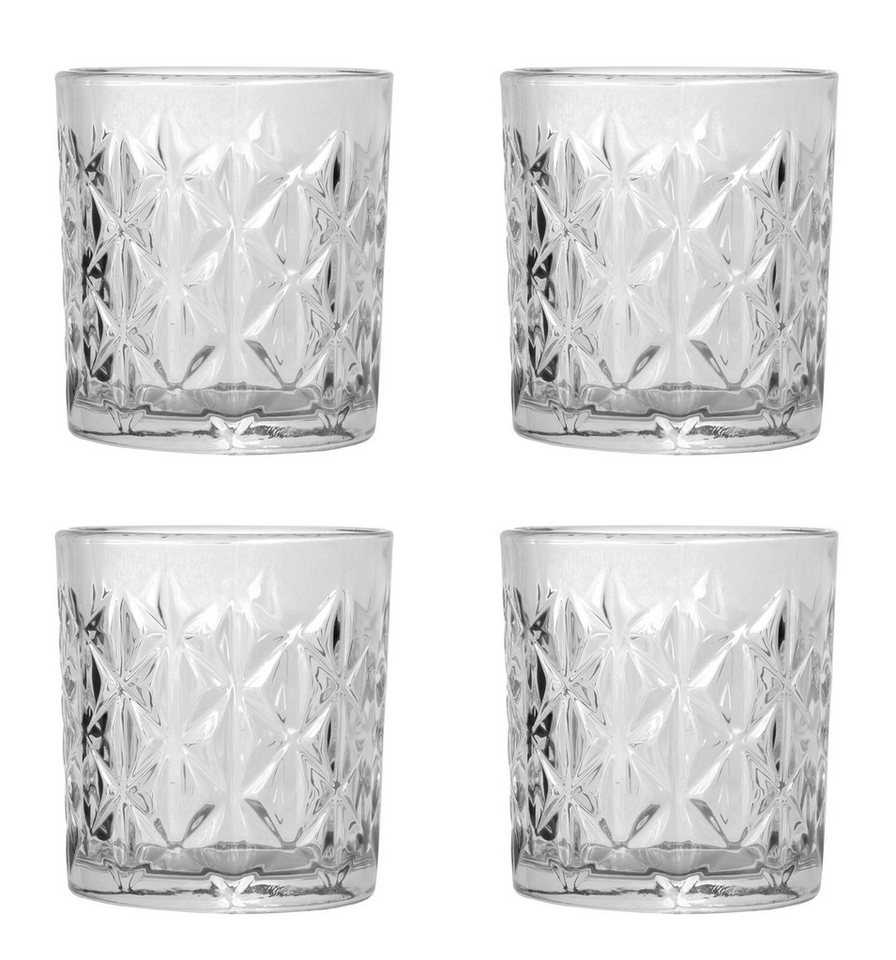 KS-Direkt Whiskyglas Whiskyglas Gläser Set Kristallglas 340 ml Whisky-Glas, Spühlmaschinenfest von KS-Direkt