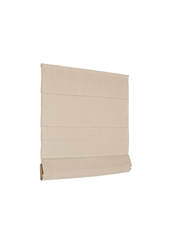 BASIC RAFFROLLO BEIGE 140x175 cm - MEGA AUSWAHL - 11 MAßE UND 7 FARBEN IM SHOP - RAFFGARDINE FALTROLLO von KS Handel 24